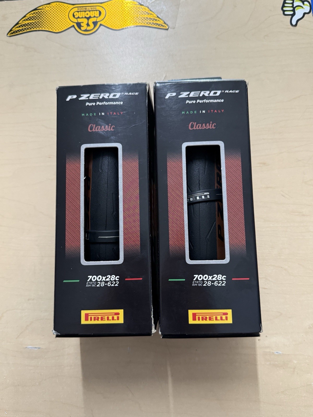 Pirelli P-Zero Race 700 x 28 Black Clincher Road Tire (PAIR)
