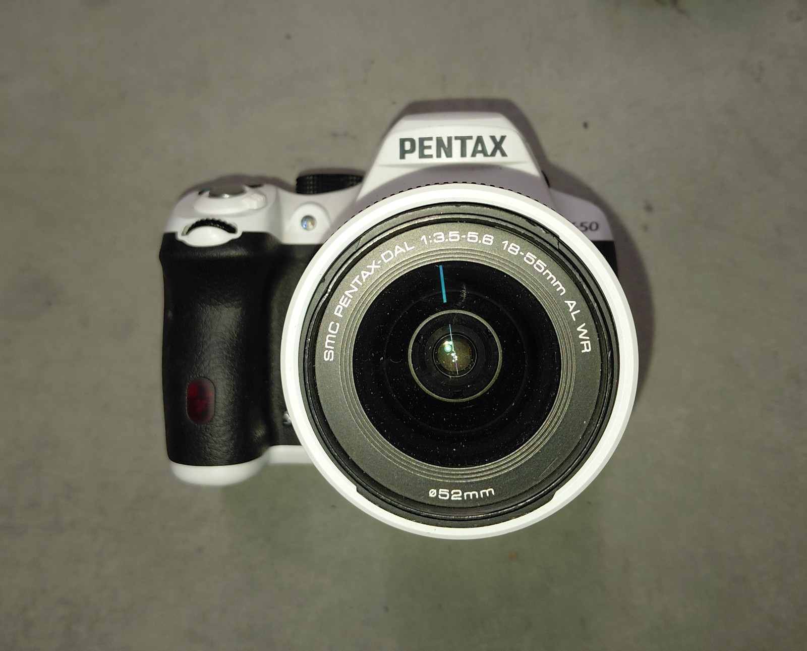 Pentax PENTAX K-50 White Digital SLR Camera From Japan 18-55mm Lens Pentax PENTAX K-50 White Digital SLR Camera From Japan 18-55mm Lens