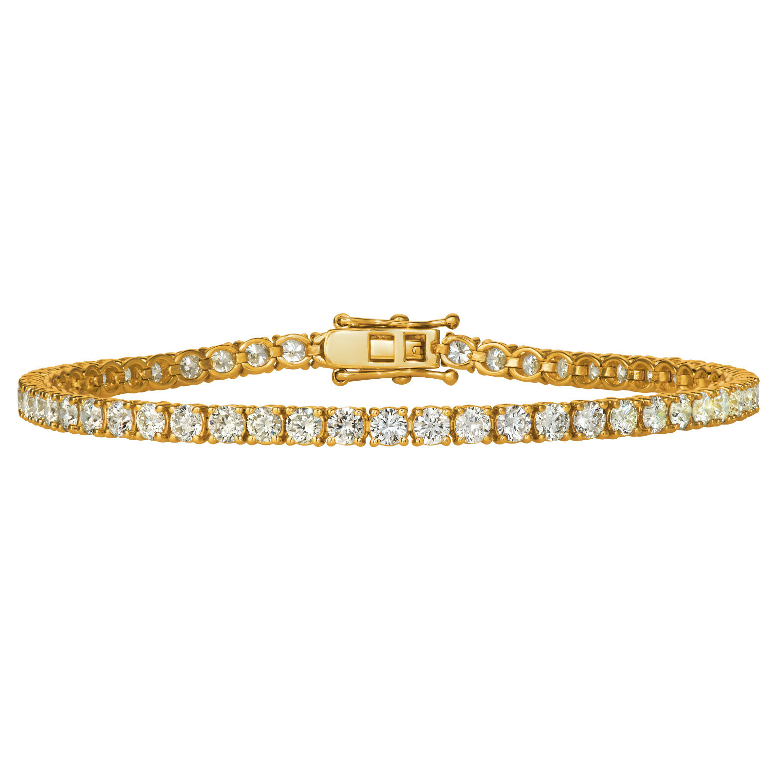 1.86 CT Natural Diamond Tennis Bracelet G-H SI 14K Yellow Gold 6.5 inch 1.86 CT Natural Diamond Tennis Bracelet G-H SI 14K Yellow Gold 6.5 inch