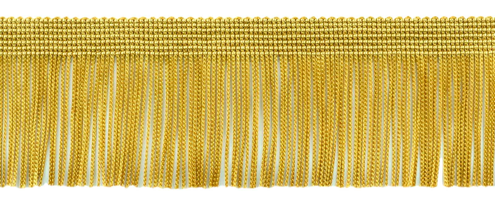 Chainette Fringe Trim 2 inch, Style# CF02, Color# C4 - Antique Gold [27 Yards]