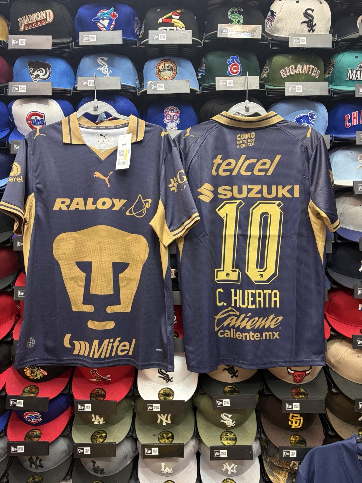 Pumas UNAM Chino Huerta 2026/27 Official Licensed Home Navy Jersey Pumas UNAM Chino Huerta 2026/27 Official Licensed Home Navy Jersey