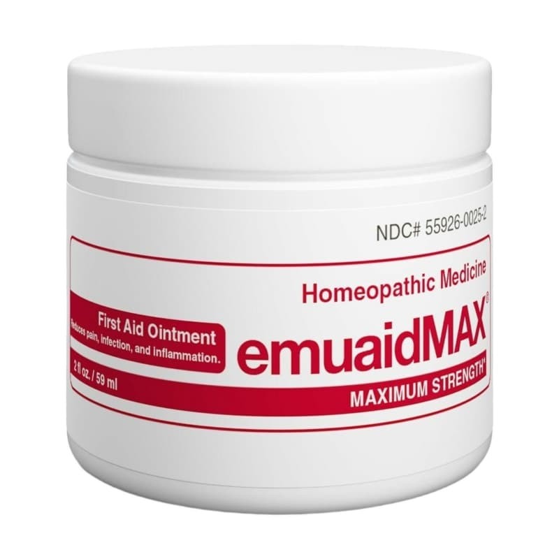 EMUAID max First Aid Ointment Skin Irritation Relief 2 Ounces Hot