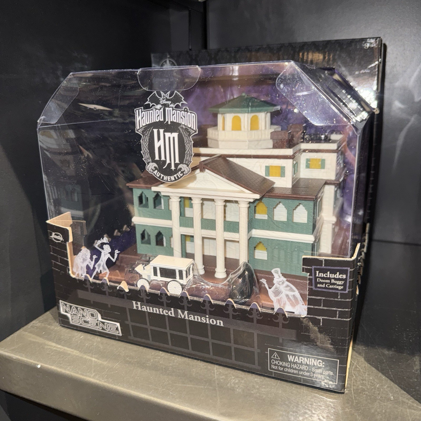 2026 Disney Parks Disneyland The Haunted Mansion Nano Scene Replica New In Box