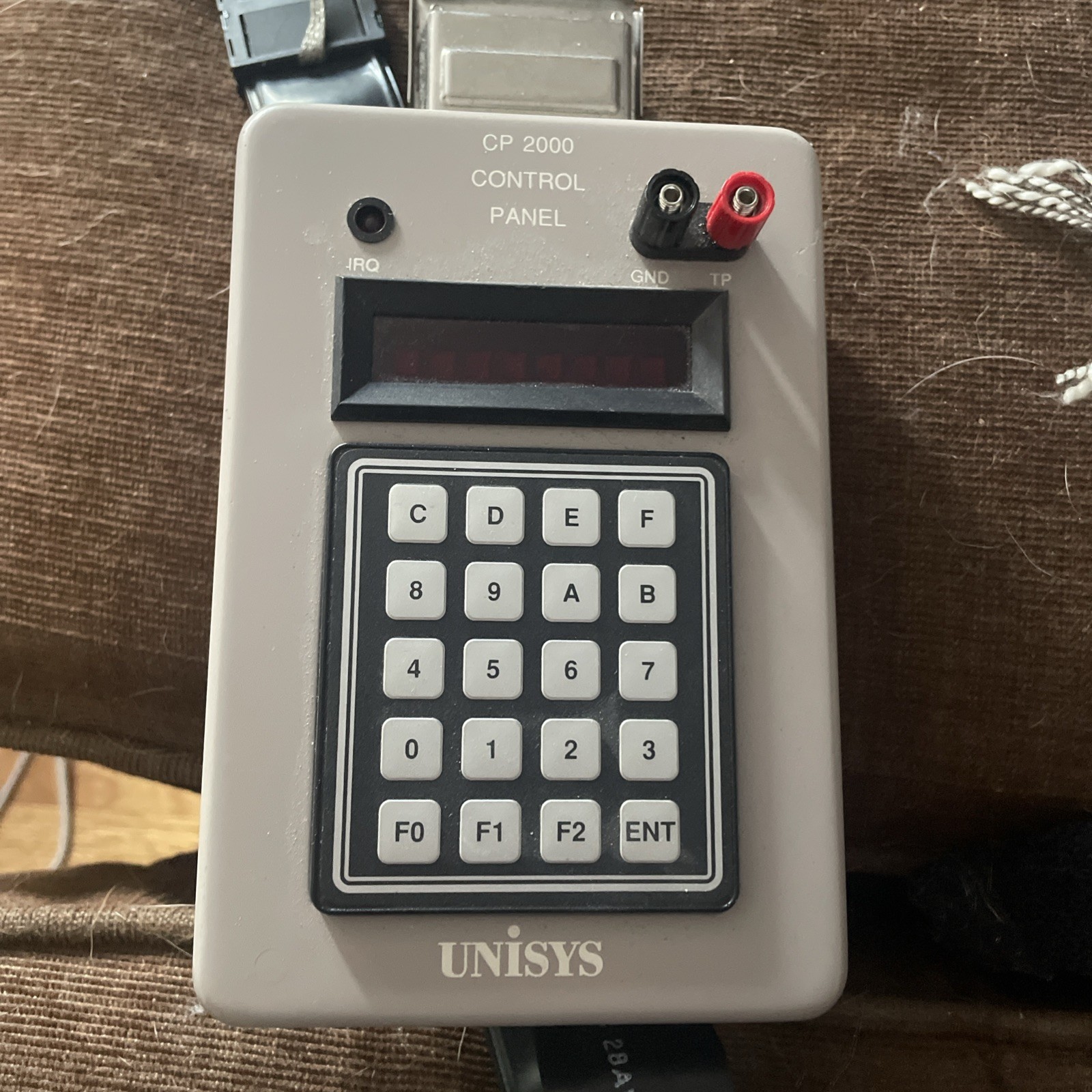 Vintage Unisys CP 2000 Control Panel Mainframe Computer Keypad Terminal Vintage Unisys CP 2000 Control Panel Mainframe Computer Keypad Terminal