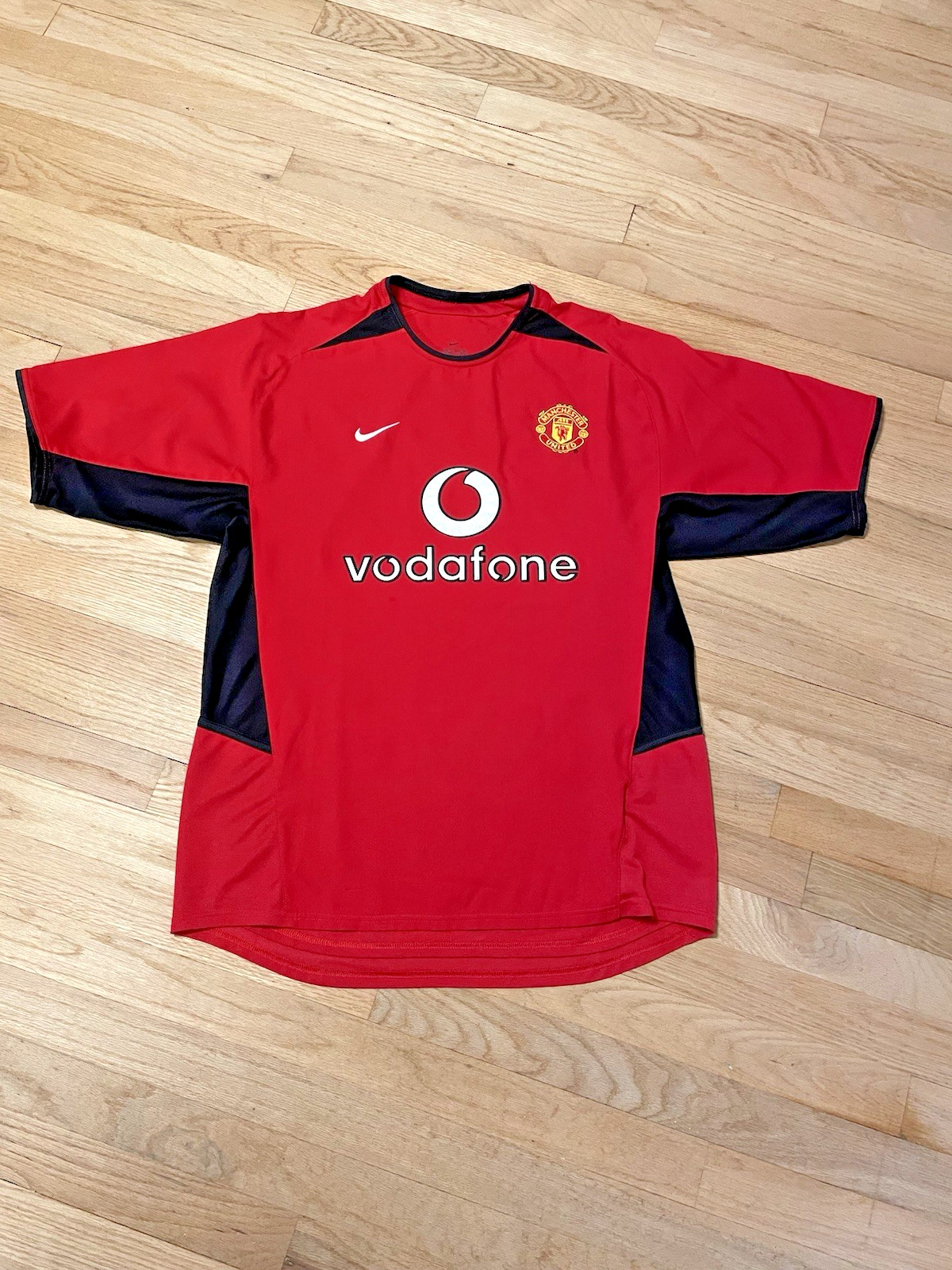 Vintage 2002-2004 Manchester United Ronaldo #7 Nike Home Jersey Size M Excellent