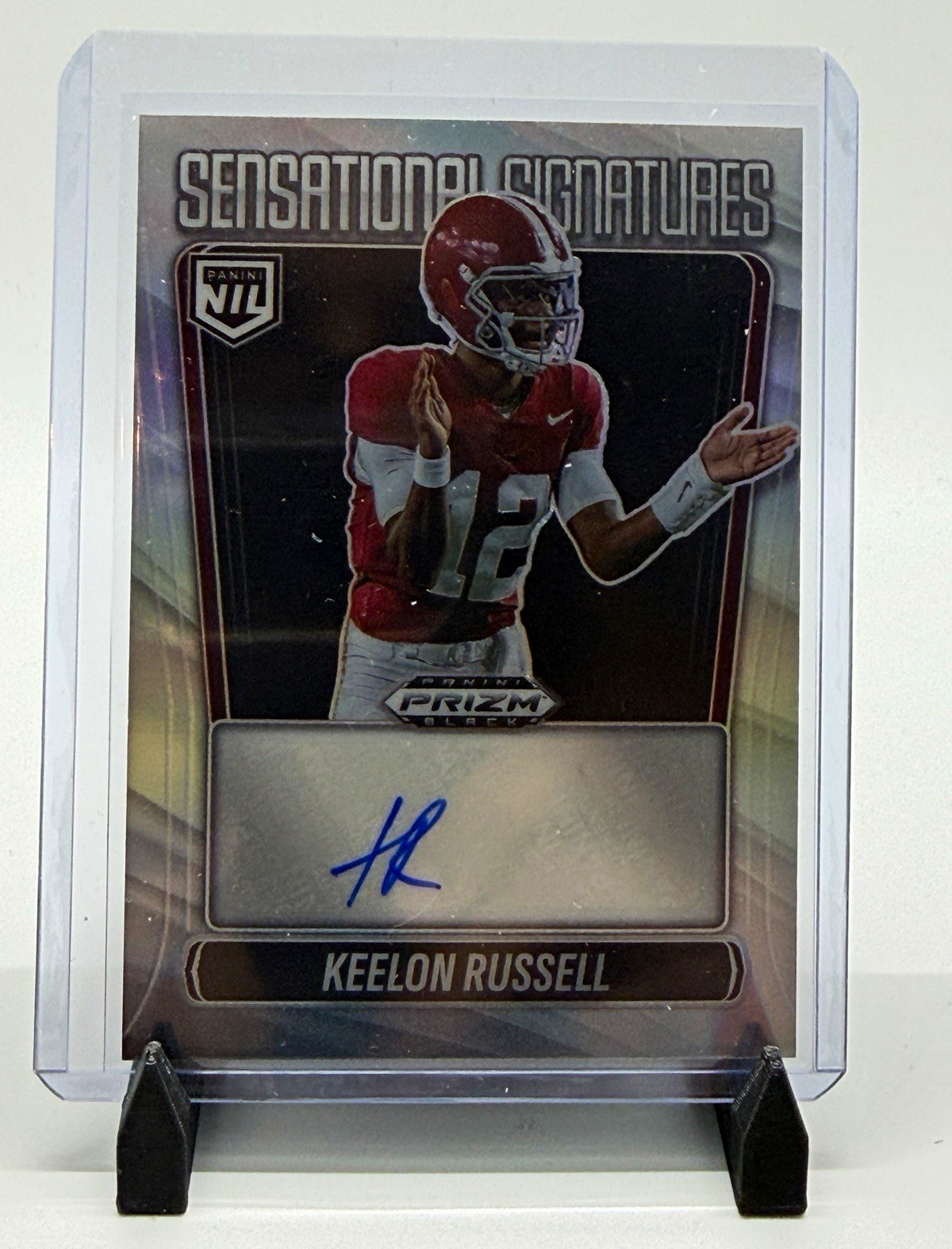 Panini 2025 Prizm Black Keelon Russell Sensational Signatures Auto SS-KRL Panini 2025 Prizm Black Keelon Russell Sensational Signatures Auto SS-KRL