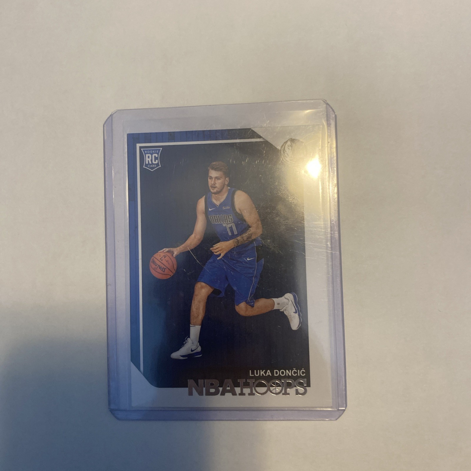 2018-19 Panini Hoops, Luka Doncic RC, Card #268, Dallas Mavericks 2018-19 Panini Hoops, Luka Doncic RC, Card #268, Dallas Mavericks