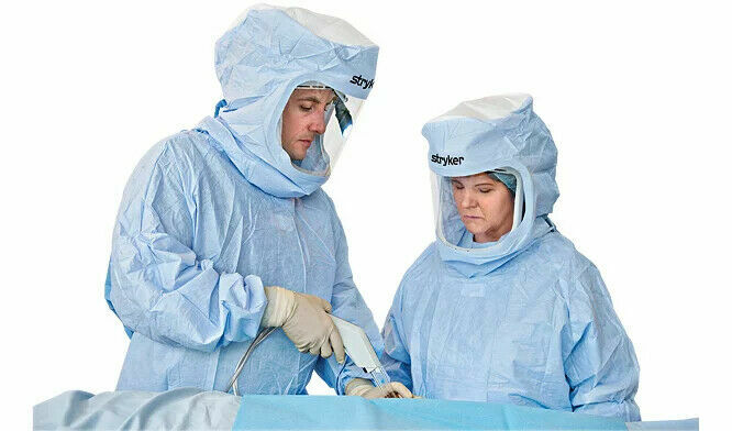 Stryker Personal Protection System T4 Hood 0400-800-000 Box of 36 - EXP Feb 2022