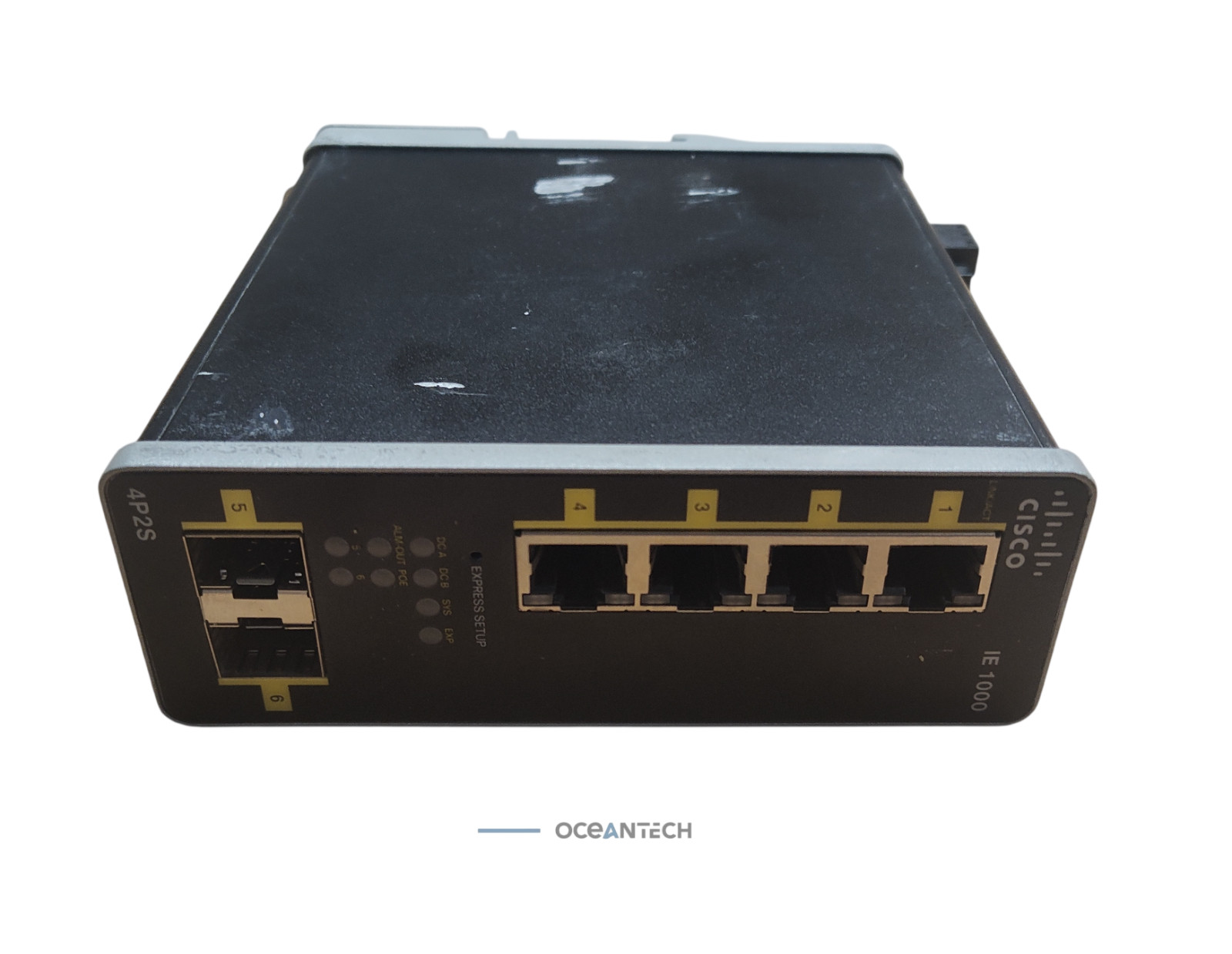 Cisco IE-1000-4P2S-LM 1000 Series Industrial Ethernet Managed Switch Tested