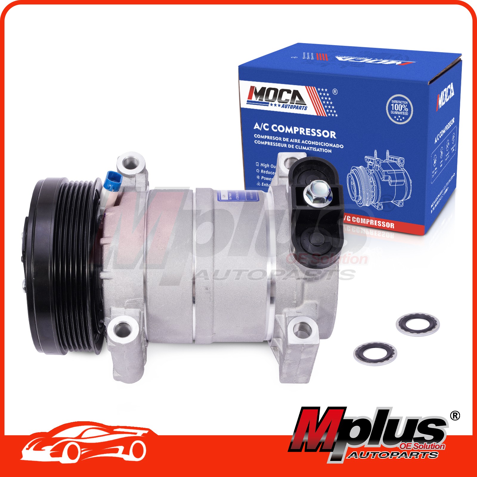 AC Compressor for 96-98 Chevrolet C1500 Blazer K1500 K2500 S10 V8 CO20151C