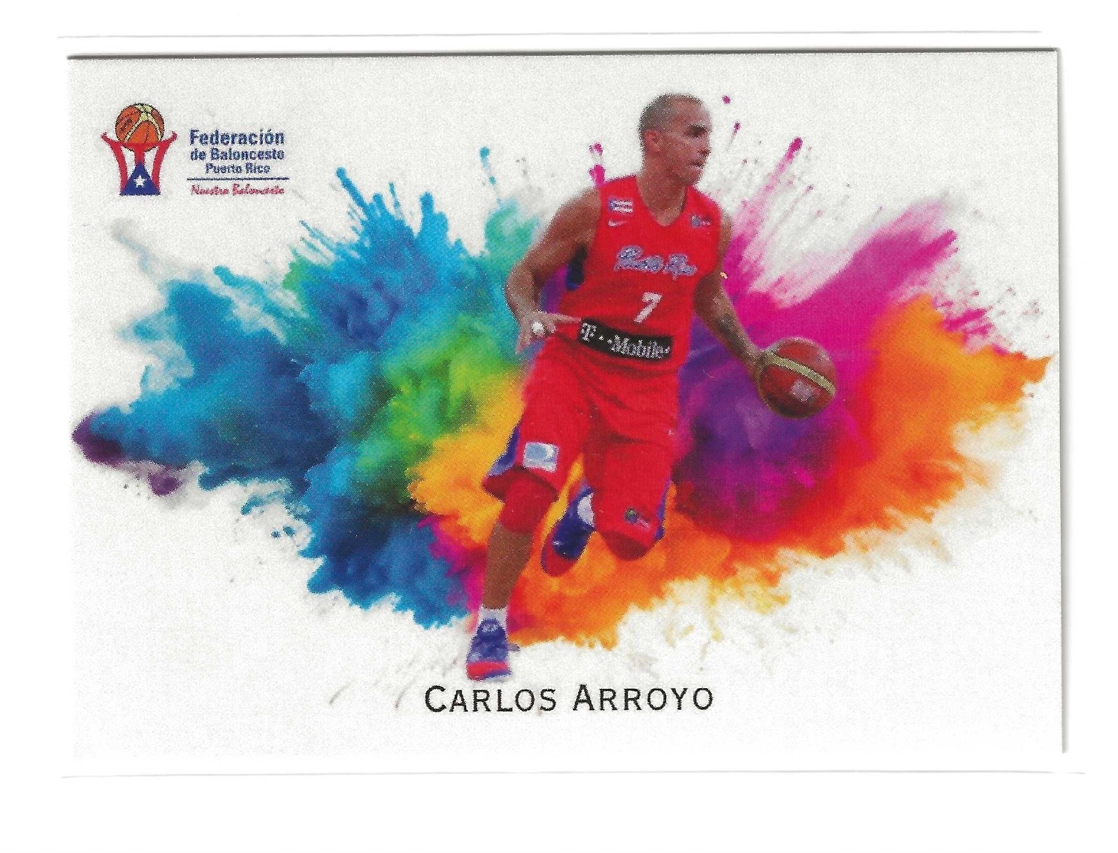 2025 AECO Color Blast Carlos Arroyo Puerto Rico National Team