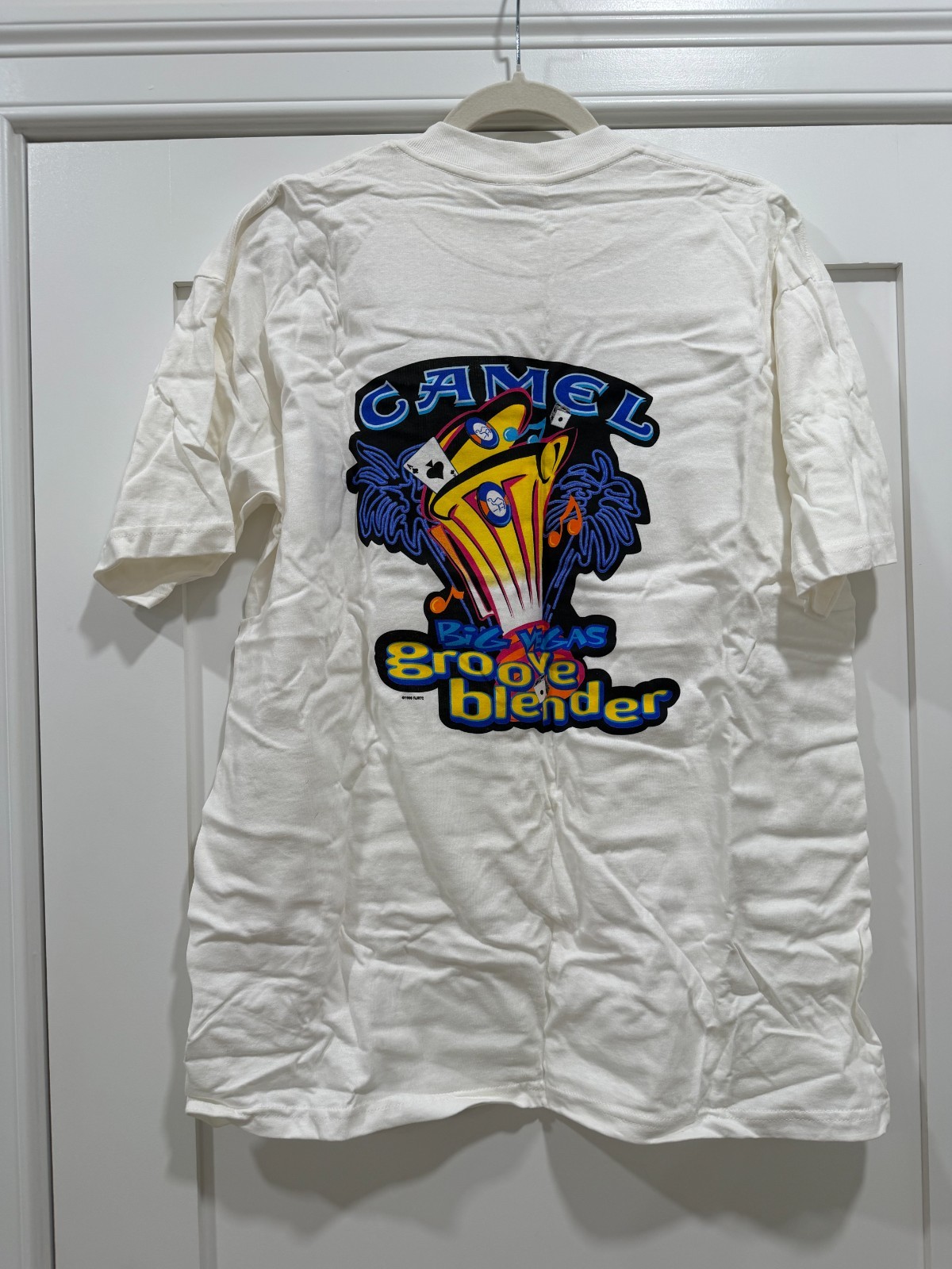 Vintage 1990s Camel Big Vegas Groove Blender tshirt - New in Box, size XL