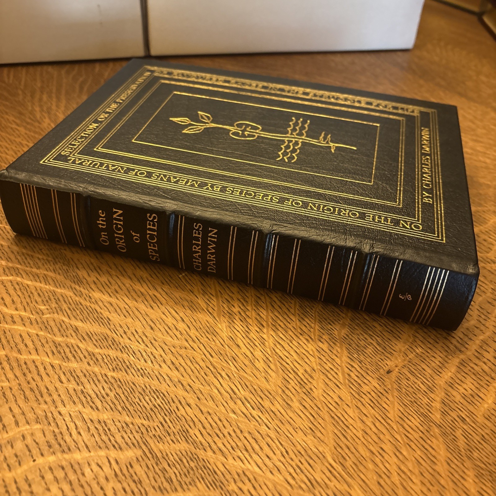 Easton Press: On The Origin of Species: Collector's Edition: Leather Bnd.: 1991 Easton Press: On The Origin of Species: Collector's Edition: Leather Bnd.: 1991