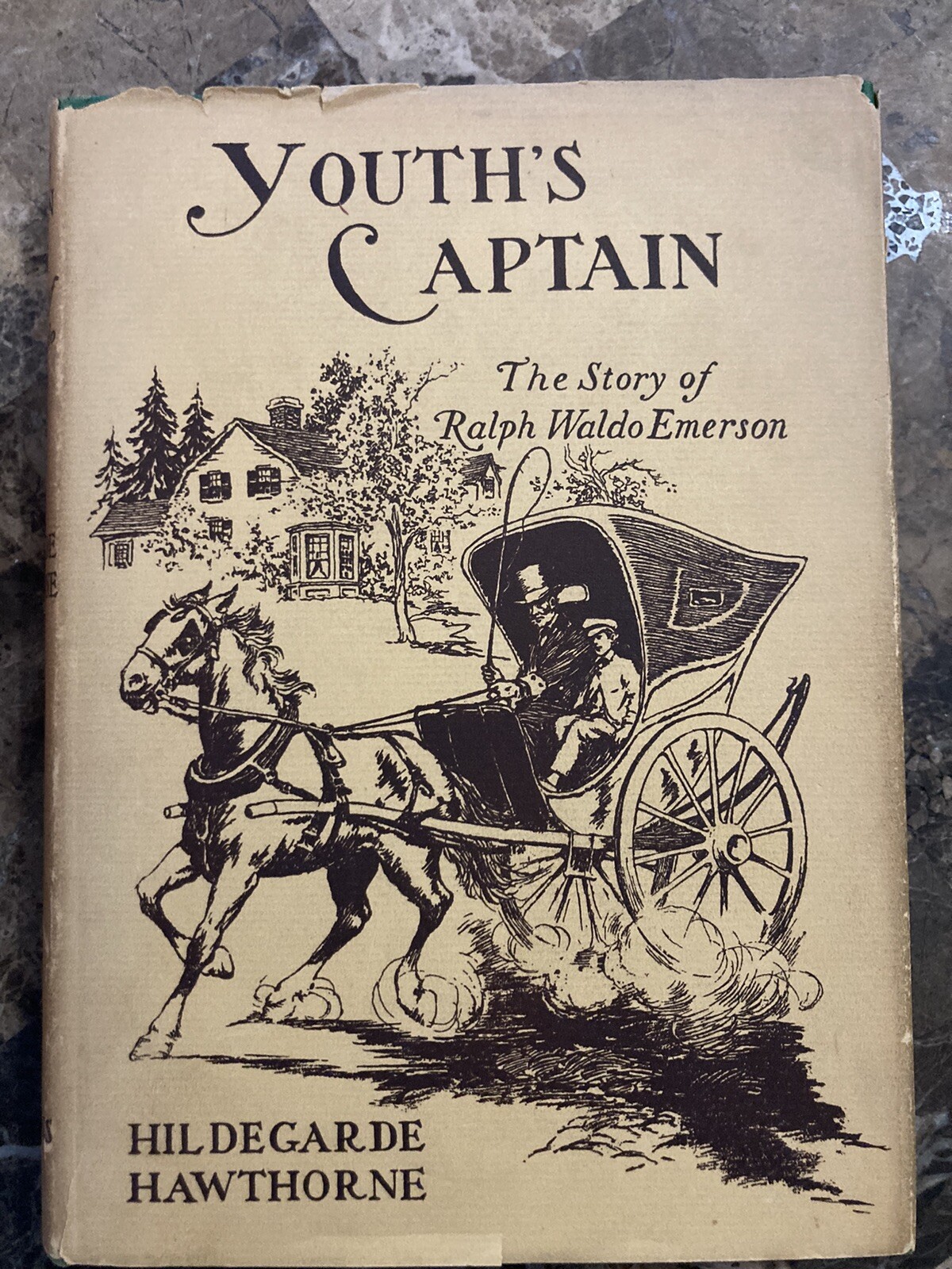 Youth\'s Captain: The Story Of Ralph Waldo Emerson By Hawthorne, Hildegard’s