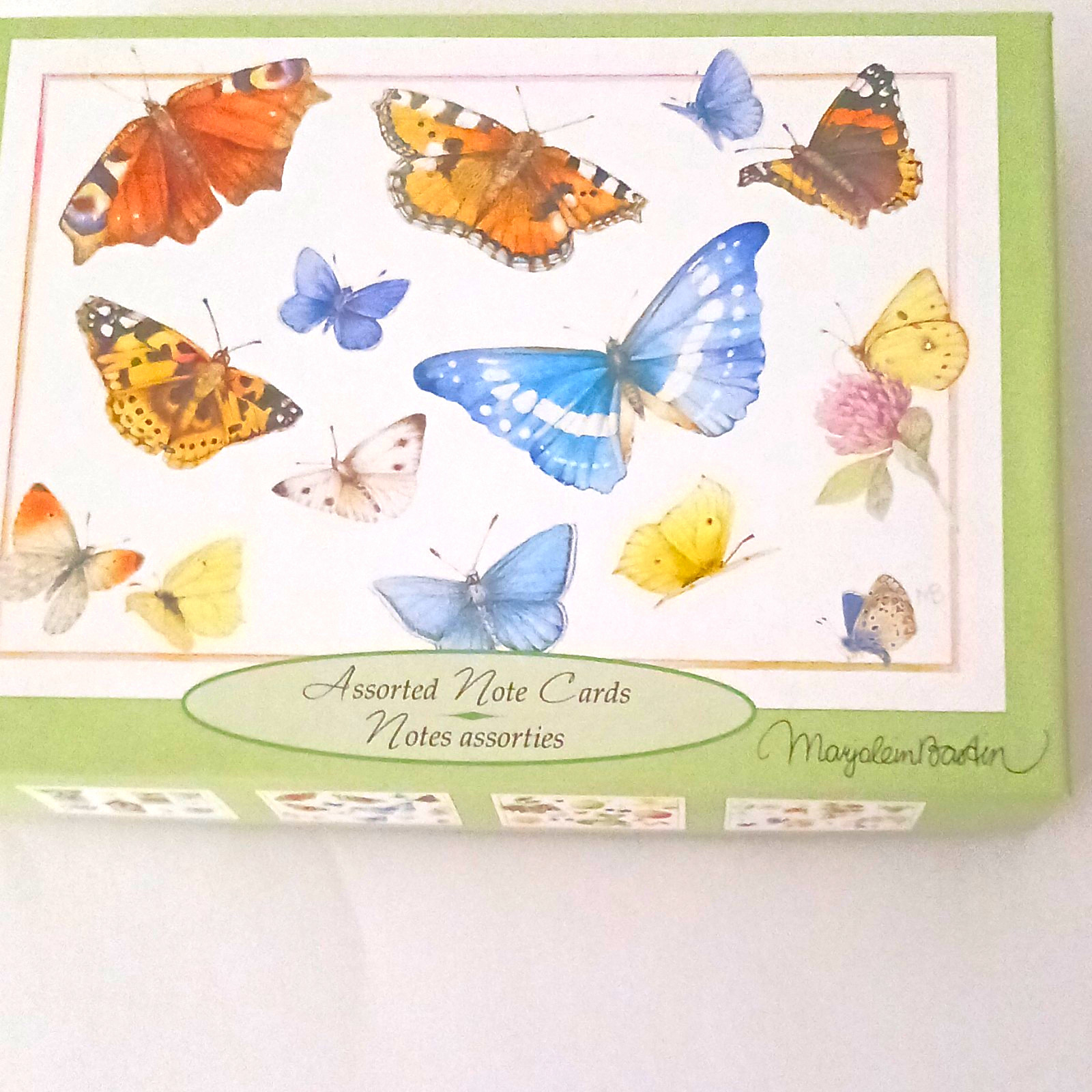 12- Marjolein Bastin assorted notecards with envelopes 12- Marjolein Bastin assorted notecards with envelopes