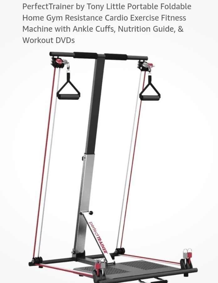 New Rare Hard To Find Tony Little PerfectTrainer Portable/Foldable Home Gym New Rare Hard To Find Tony Little PerfectTrainer Portable/Foldable Home Gym