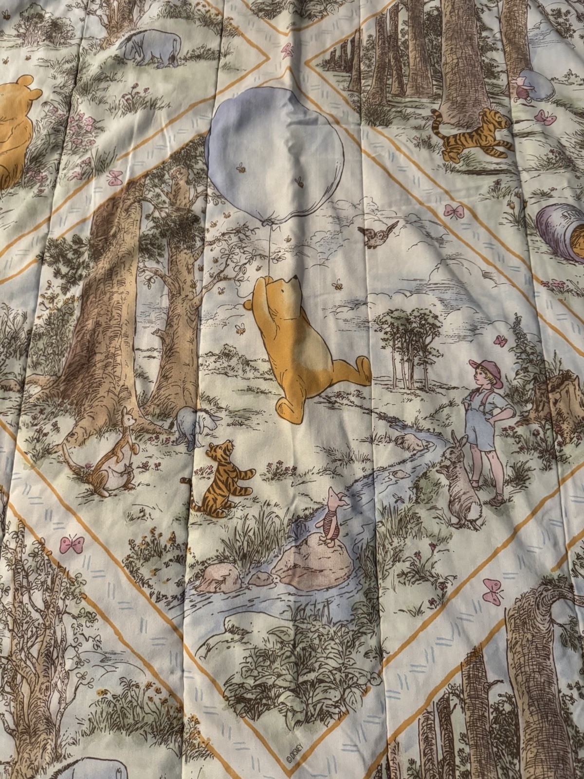 Vtg Disney Classic Winnie the Pooh Hundred Acre Wood Four Season Queen Comforter Vtg Disney Classic Winnie the Pooh Hundred Acre Wood Four Season Queen Comforter