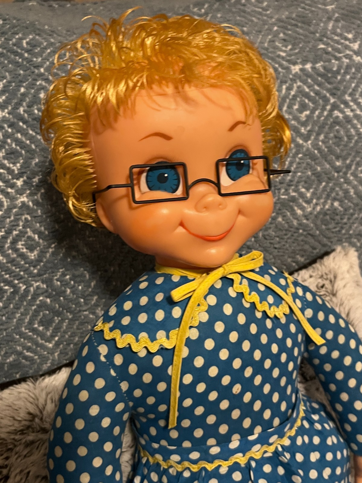 Mrs Beasley Doll Reproduction Glasses-Family Affair- Exact Copy-Black-Flexible