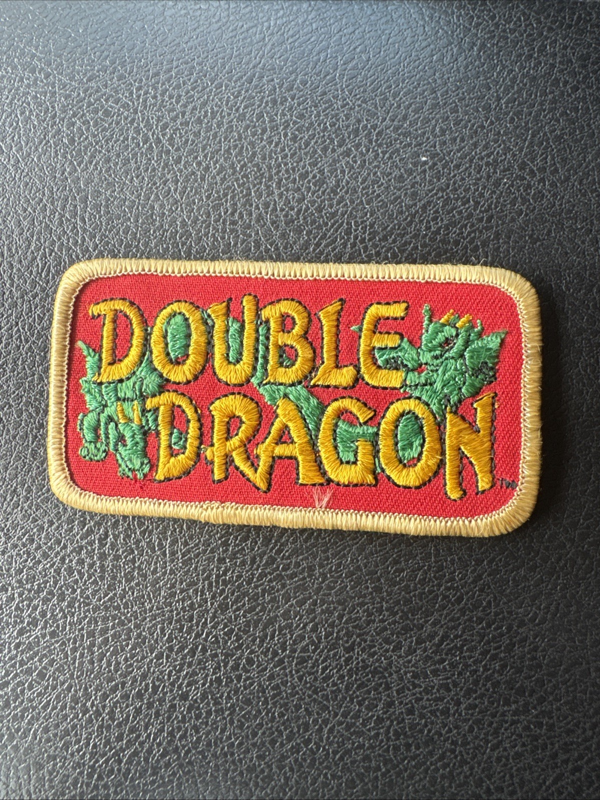 Vintage 1989 Double Dragon Power Patch Collectors Edition NES Iron On Made USA Vintage 1989 Double Dragon Power Patch Collectors Edition NES Iron On Made USA