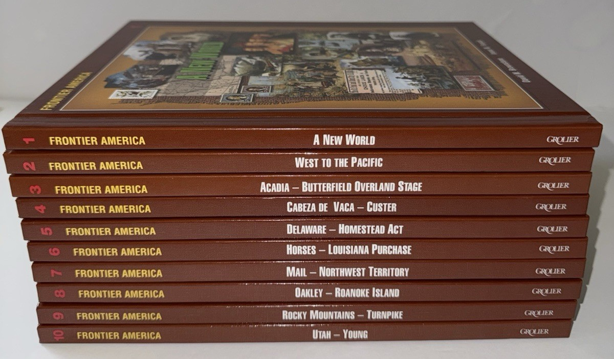 Frontier America Complete 10 Book Set Homeschool Early American History