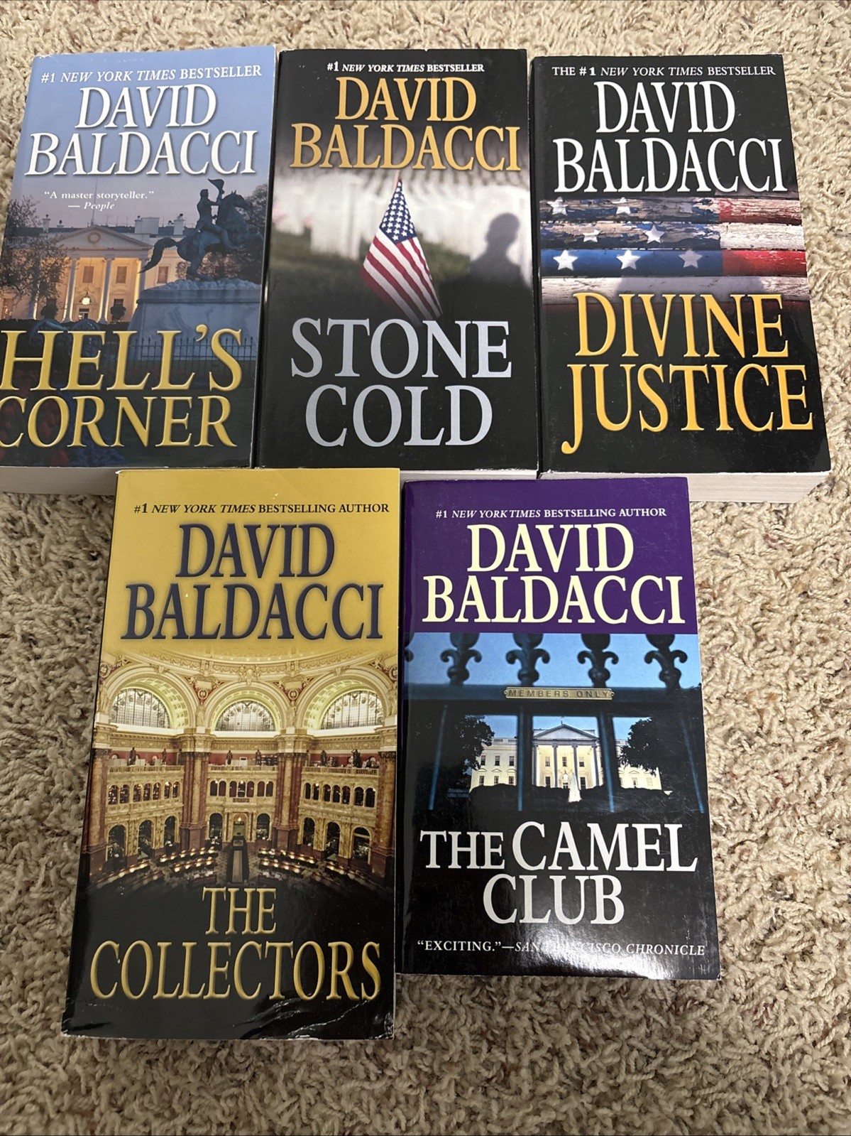 Camel Club Series Complete Set, Volumes 1-5 (Camel Club / the Collectors