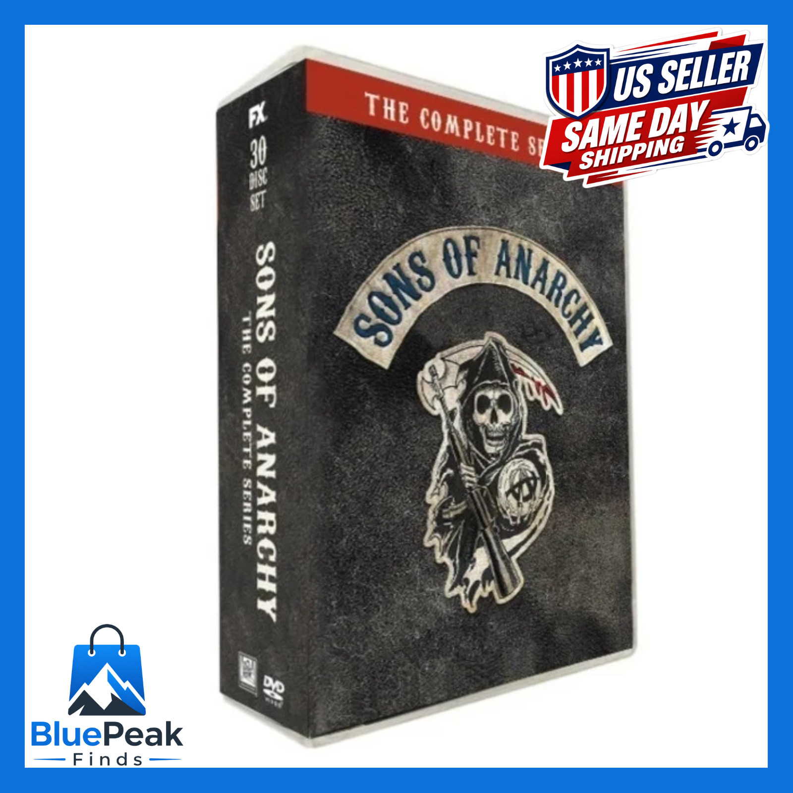 Sons of Anarchy Complete Series DVD Box Set Seasons 1-7, 30 Discs New