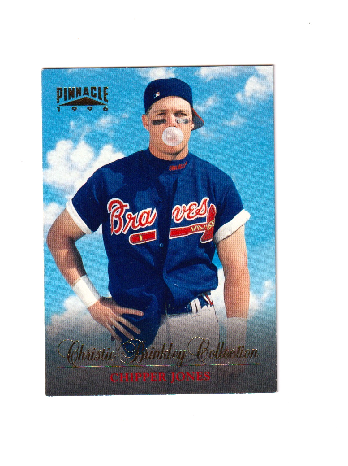 1996 Pinnacle Christie Brinkley Collection Chipper Jones Card #5 Atlanta Braves 1996 Pinnacle Christie Brinkley Collection Chipper Jones Card #5 Atlanta Braves