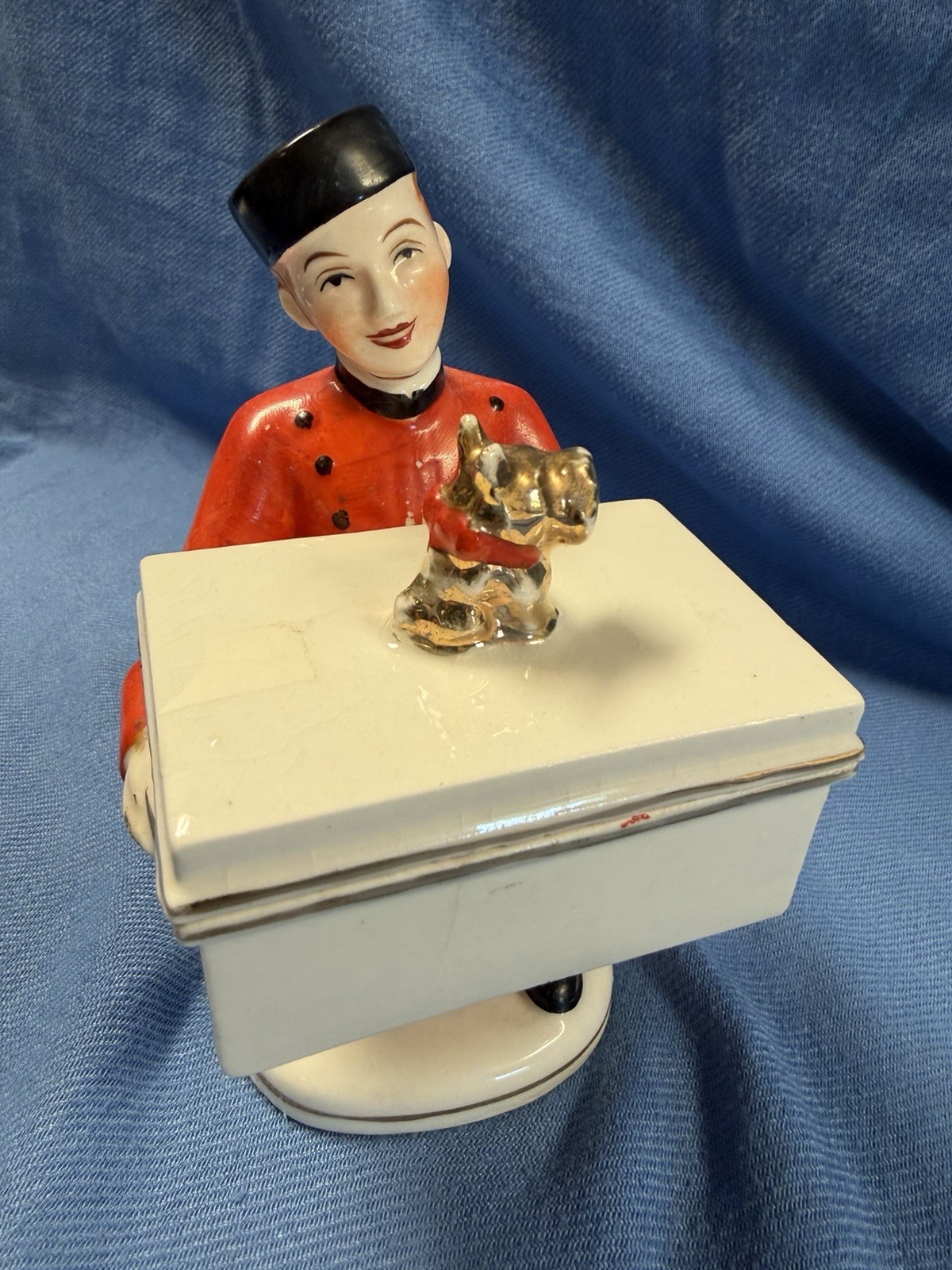 Vintage Phillip Morris Johnny The Bellhop Ranetti Cigarette Match Holder