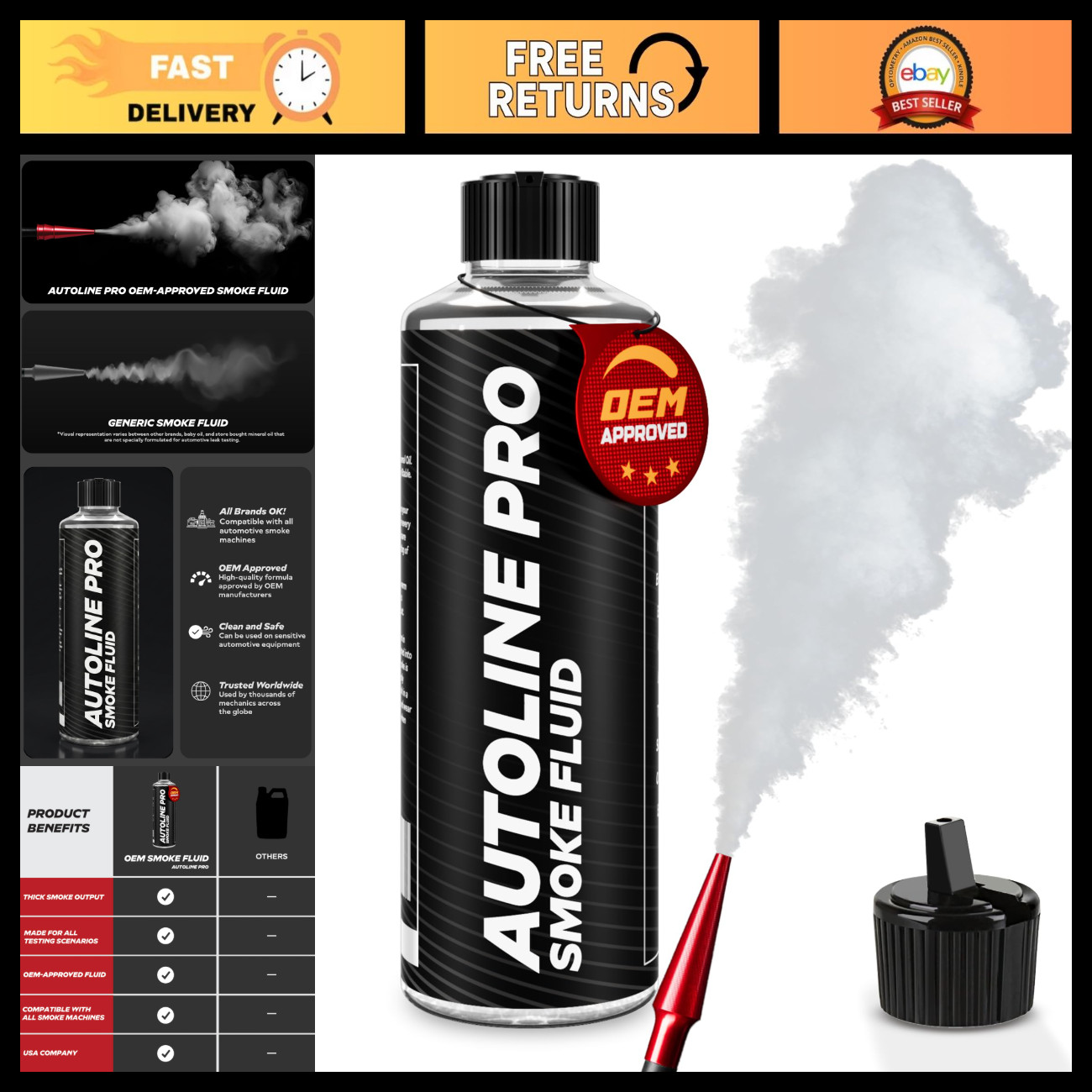 High-Density Smoke Fluid for Smoke Machines - EVAP, Vacuum, & More Solutions