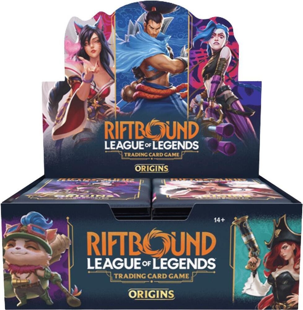 Riftbound League of Legends Sealed Origins Booster Box Display -Kid Icarus-