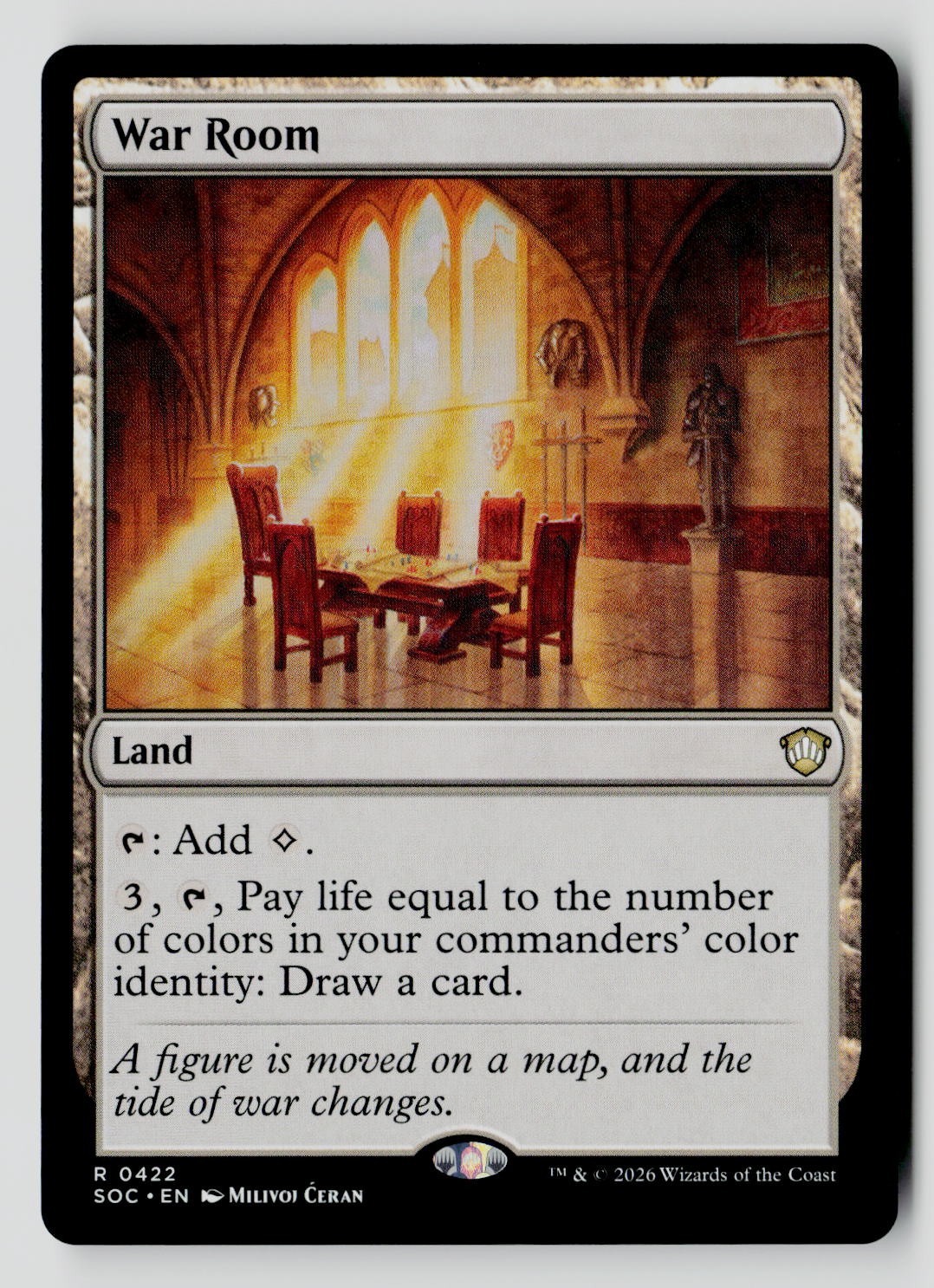 War Room 422 R MTG SOC NM