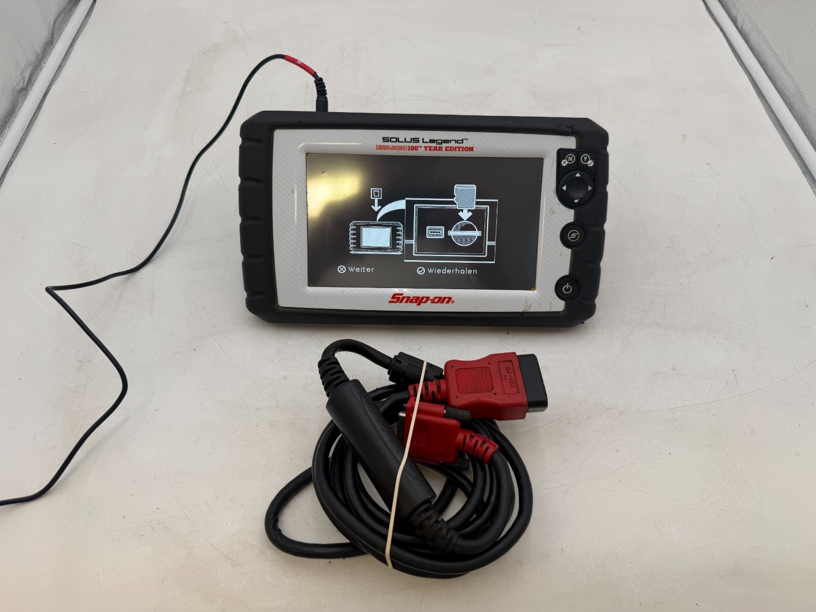 Snap-On Solus Legend 100 Year Edition EESC336 Diagnostic Scan Tool Scanner AS IS