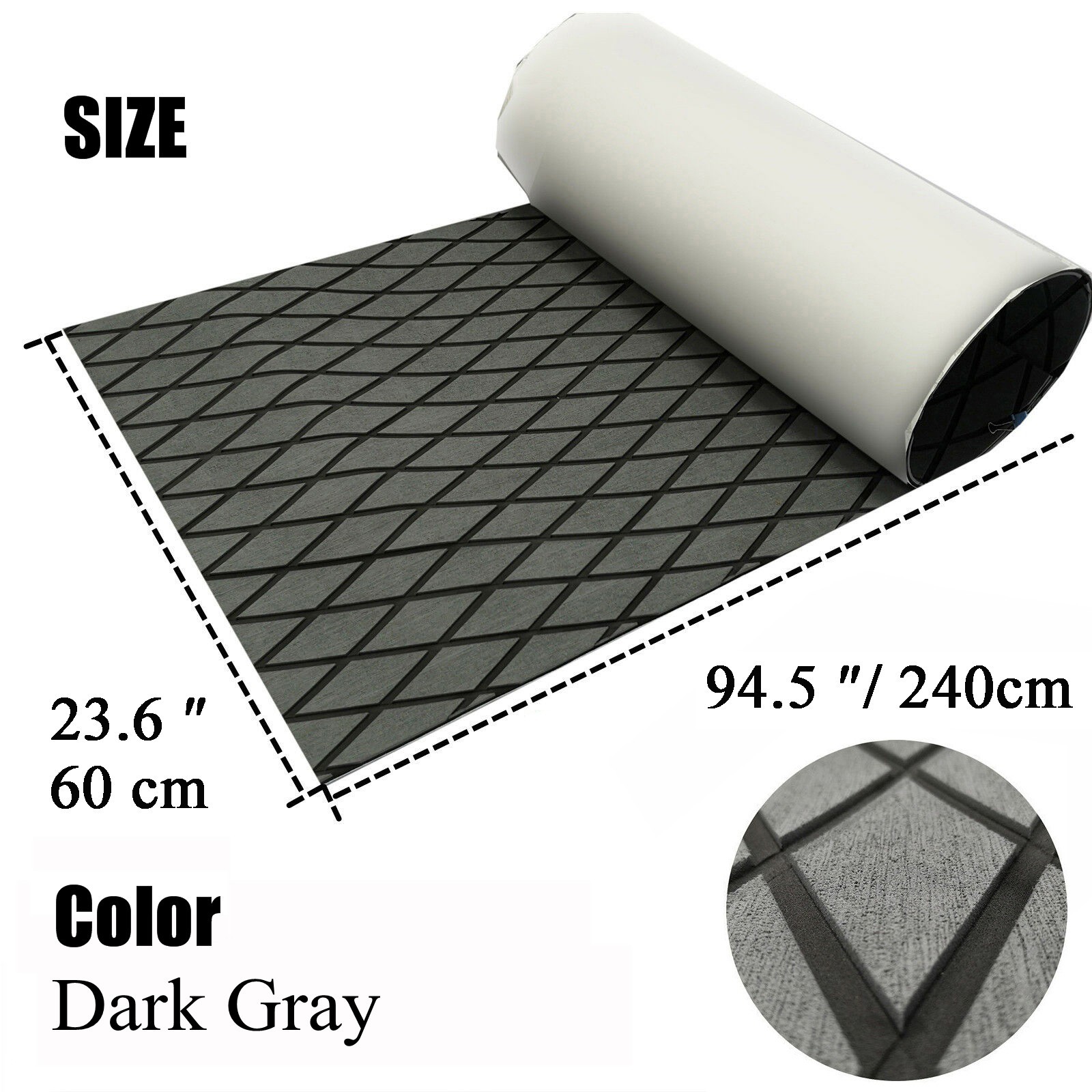 EVA Foam Boat Decking Sheet Mat Faux Teak Marine Yacht Flooring SXS Kayak RV Pad