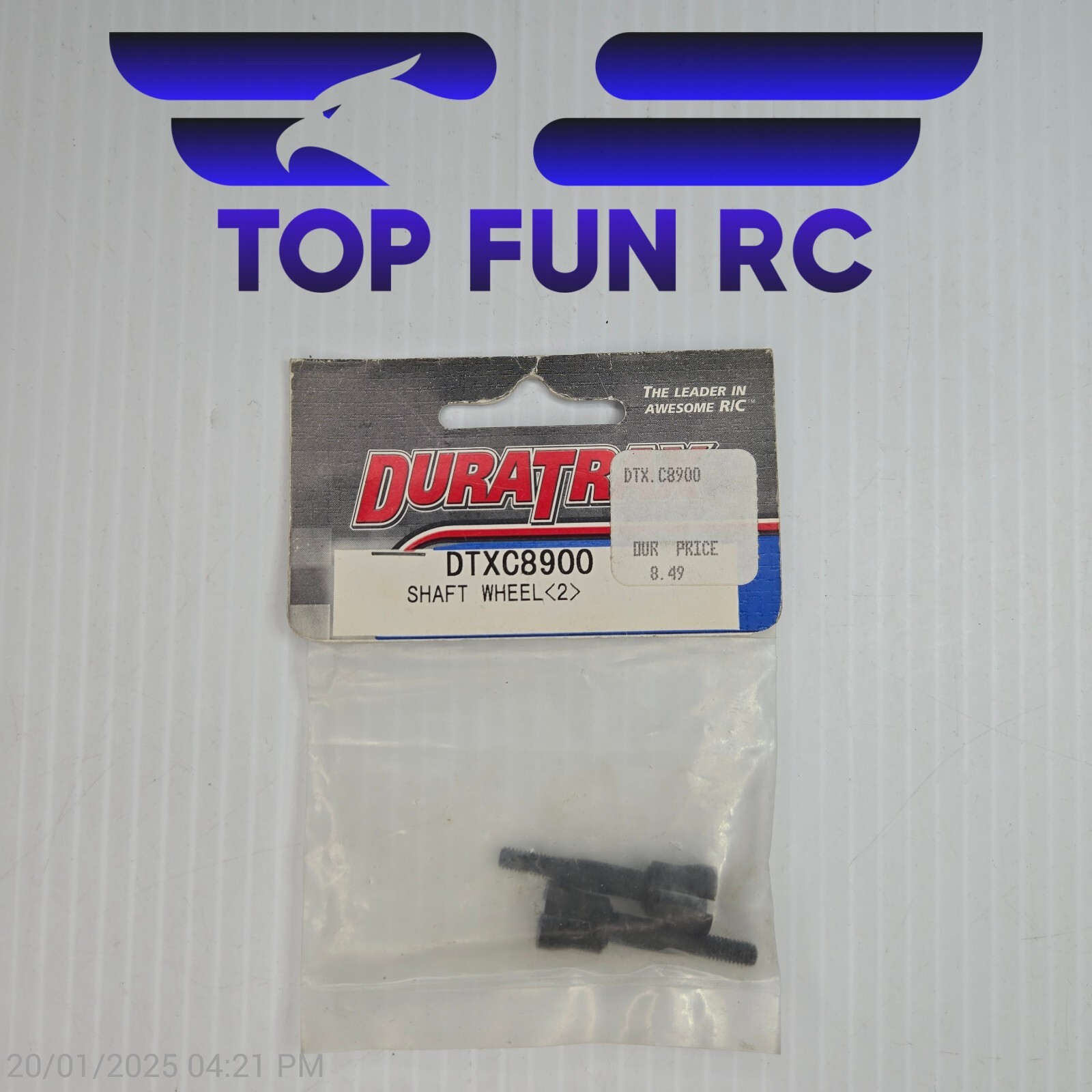 Duratrax DTXC8900 Shaft Wheel For Maximum ST