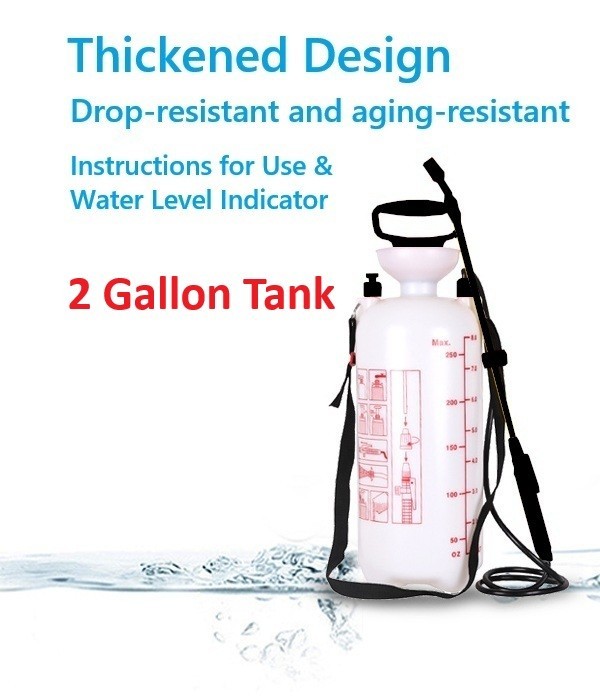 FIVO 2 GAL Pump Pressured Sprayer for Lawn Garden Watering Weed & Pest Control FIVO 2 GAL Pump Pressured Sprayer for Lawn Garden Watering Weed & Pest Control