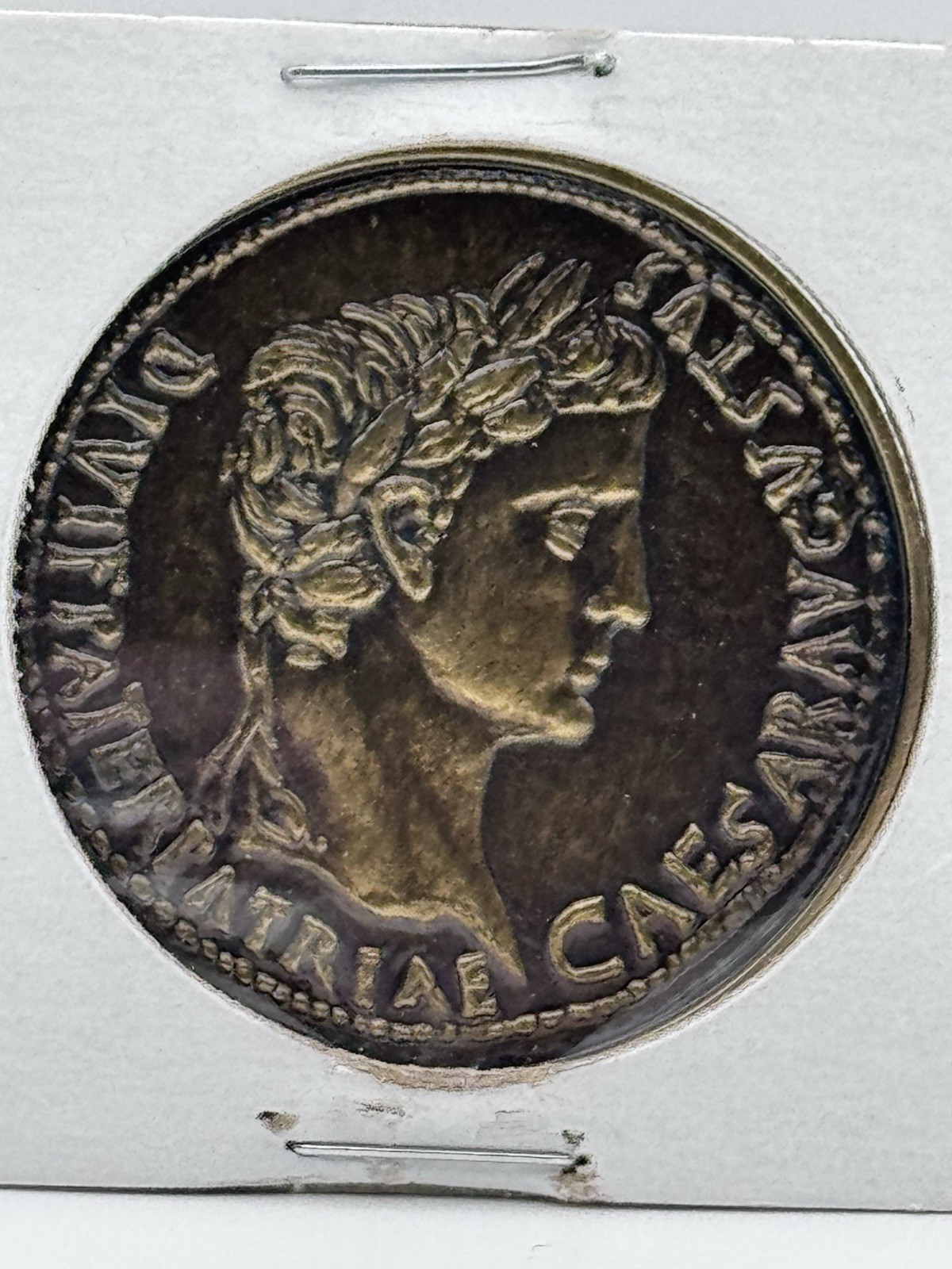 Vtg 1984 Trier Germany 2000 Jahre Stadt Medal Emperor Augustus Porta Nigra Roman