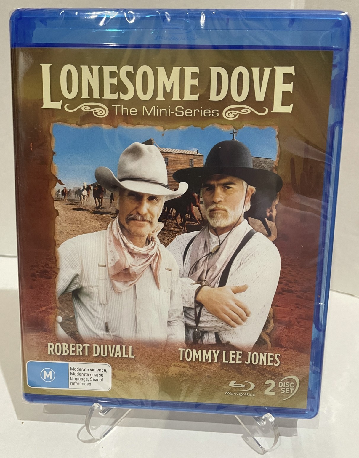 LONESOME DOVE (1989) The Complete Mini-Series Blu-Ray NEW (Playable in USA)