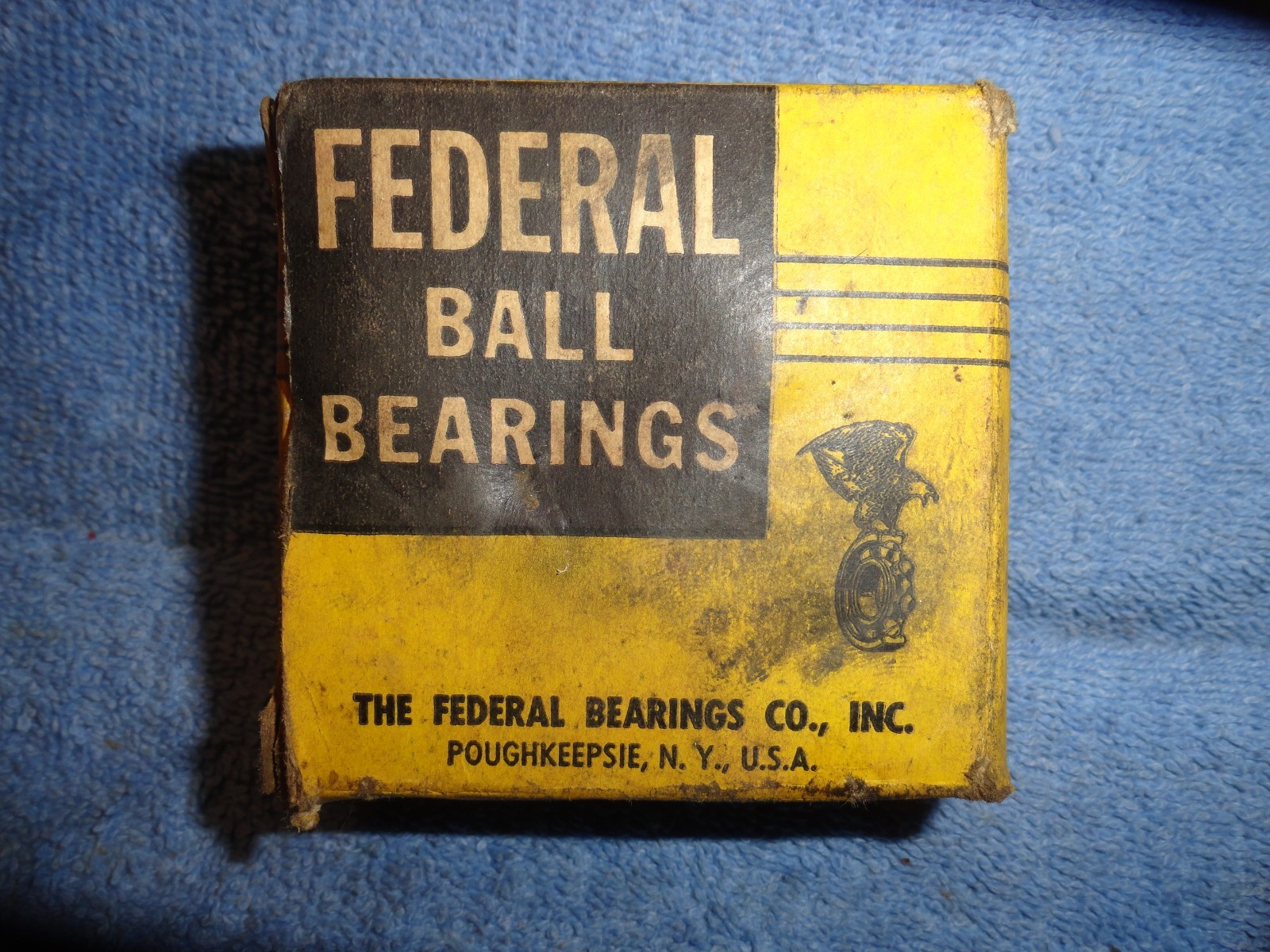 Vintage FEDERAL Ball Bearings p/n RW507C-R. Bearing w/ring.Open box NOS.