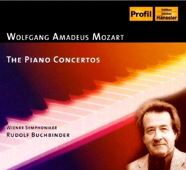Mozart The Piano Sonatas RUDOLF BUCHBINDER Profil Edition Hänssler 9 CD Box