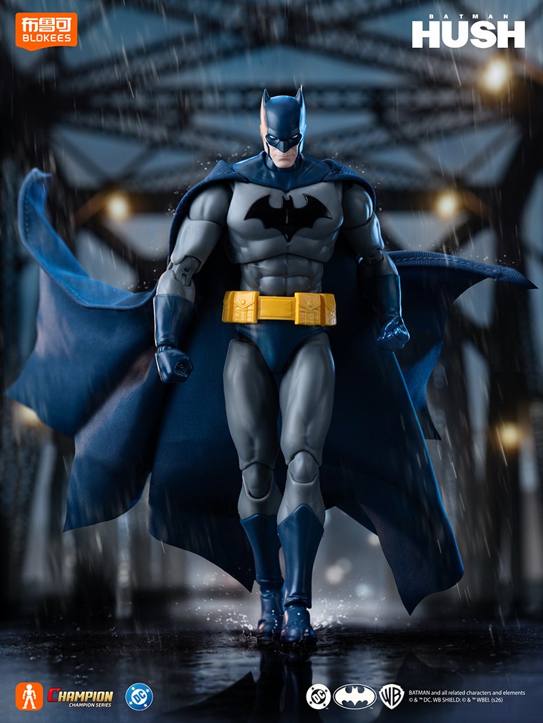 Blokees Champion Class DC Batman Hush Action Figure Model kits Collectible Toy