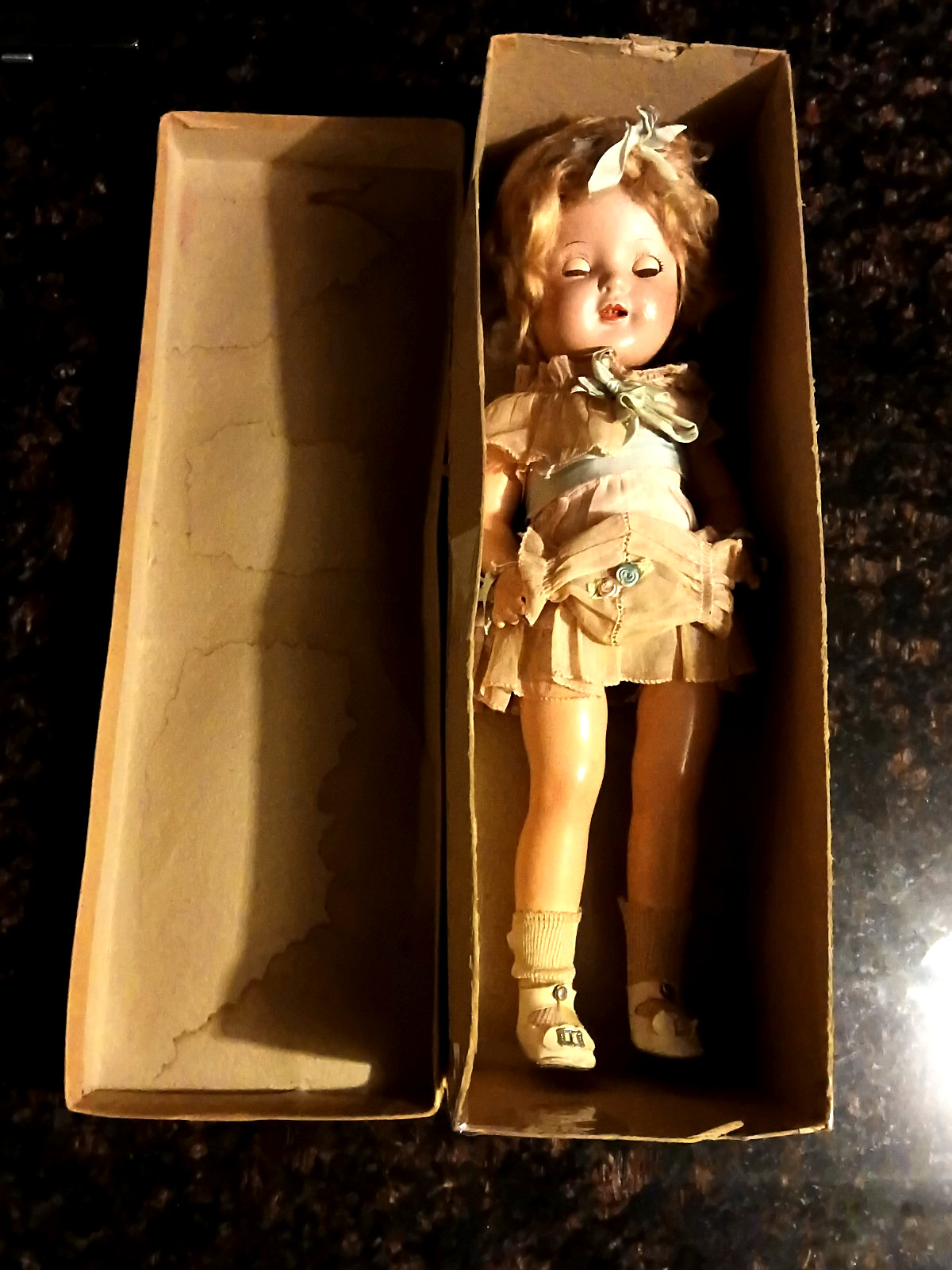 Old Vintage R & B Arranbee Nancy Composition Doll 18