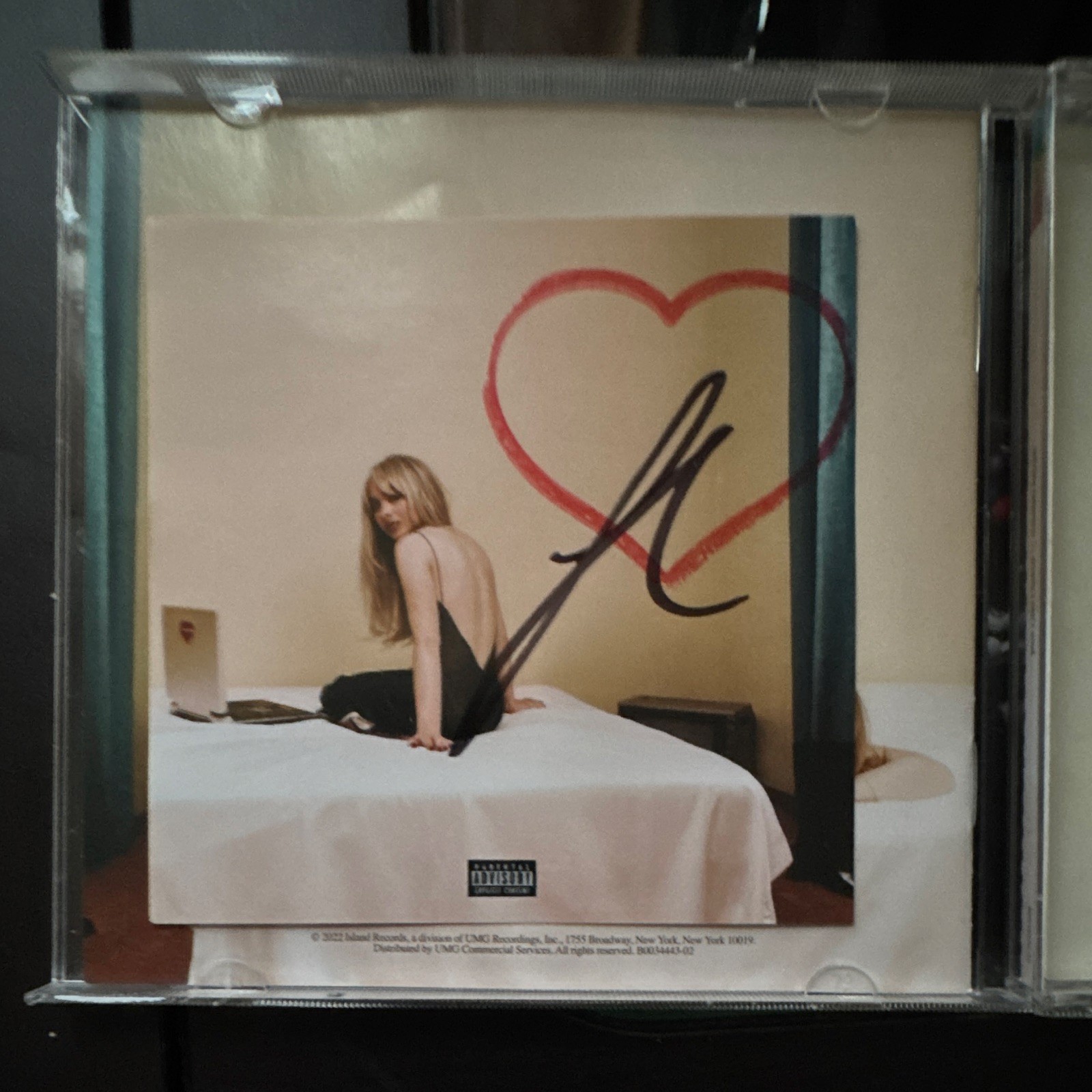 Sabrina Carpenter Emails I Can't Send Creme LP with Signed Insert