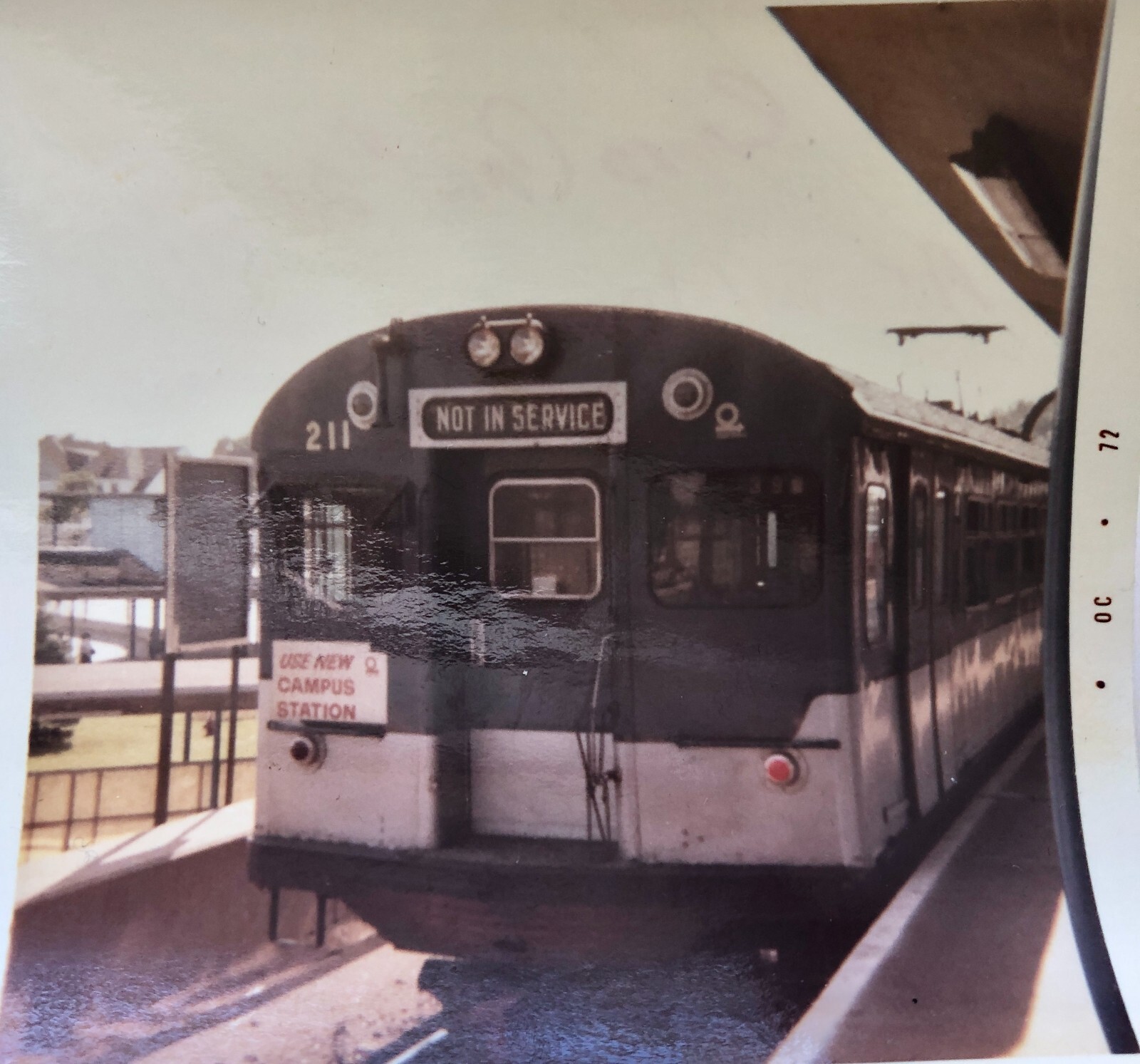 Vintage 1972 Cleveland /Shaker Hts Trolly Car Railroad Photos Lot 12 Date & ID