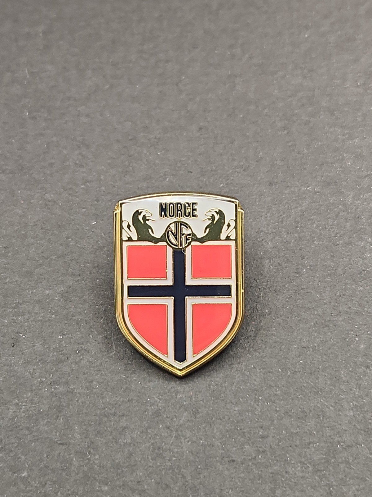 Norway National Soccer Team Logo Enamel Lapel Pin, 