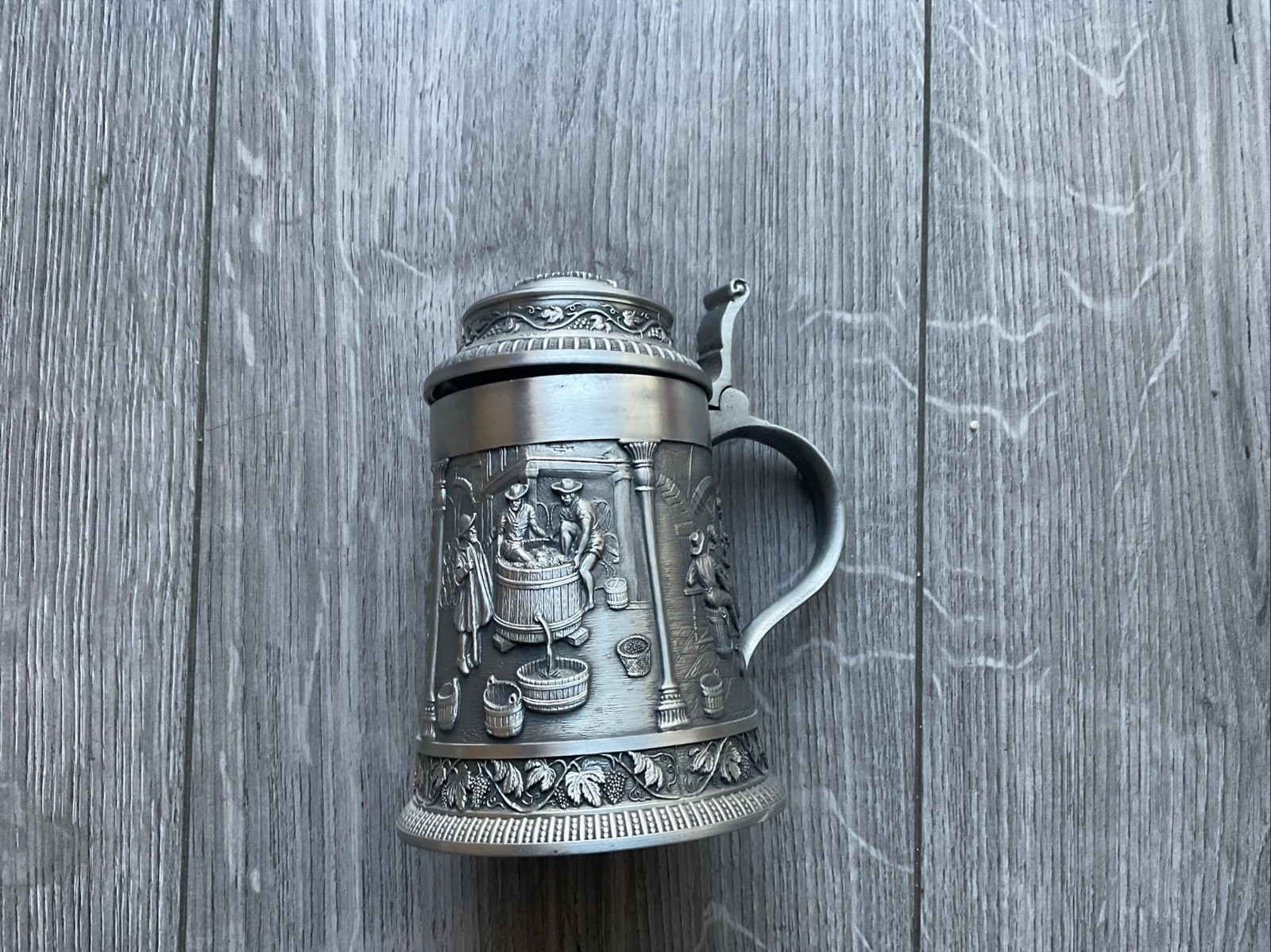 Vintage Artina 95% Zinn Pewter Beer Stein
