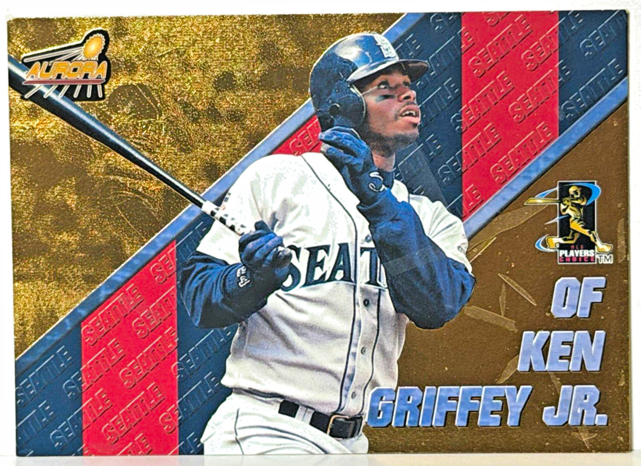1998 Pacific Aurora Ken Griffey Jr. #24 Seattle Mariners HOF