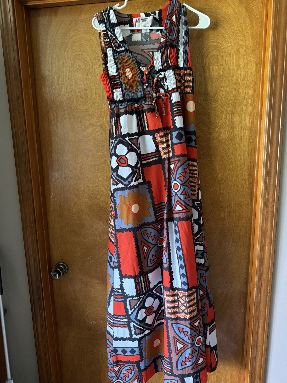 Vintage Malihini Hawaii Designer\'s Collection Vintage Hawaiian Maxi Dress Sz 10 Vintage Malihini Hawaii Designer\'s Collection Vintage Hawaiian Maxi Dress Sz 10