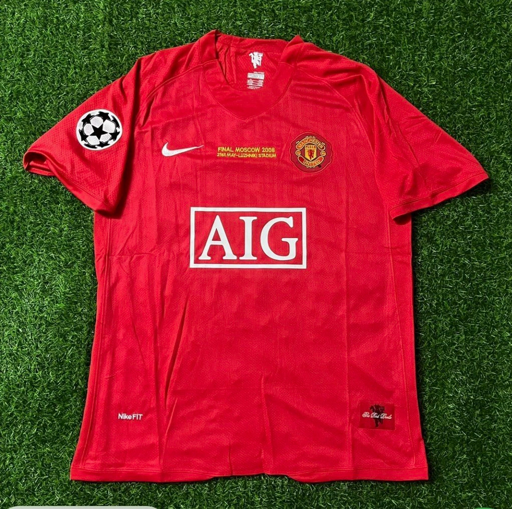 Nike Manchester United Cristiano Ronaldo #7 UEFA Champions League Final 2008 M Nike Manchester United Cristiano Ronaldo #7 UEFA Champions League Final 2008 M