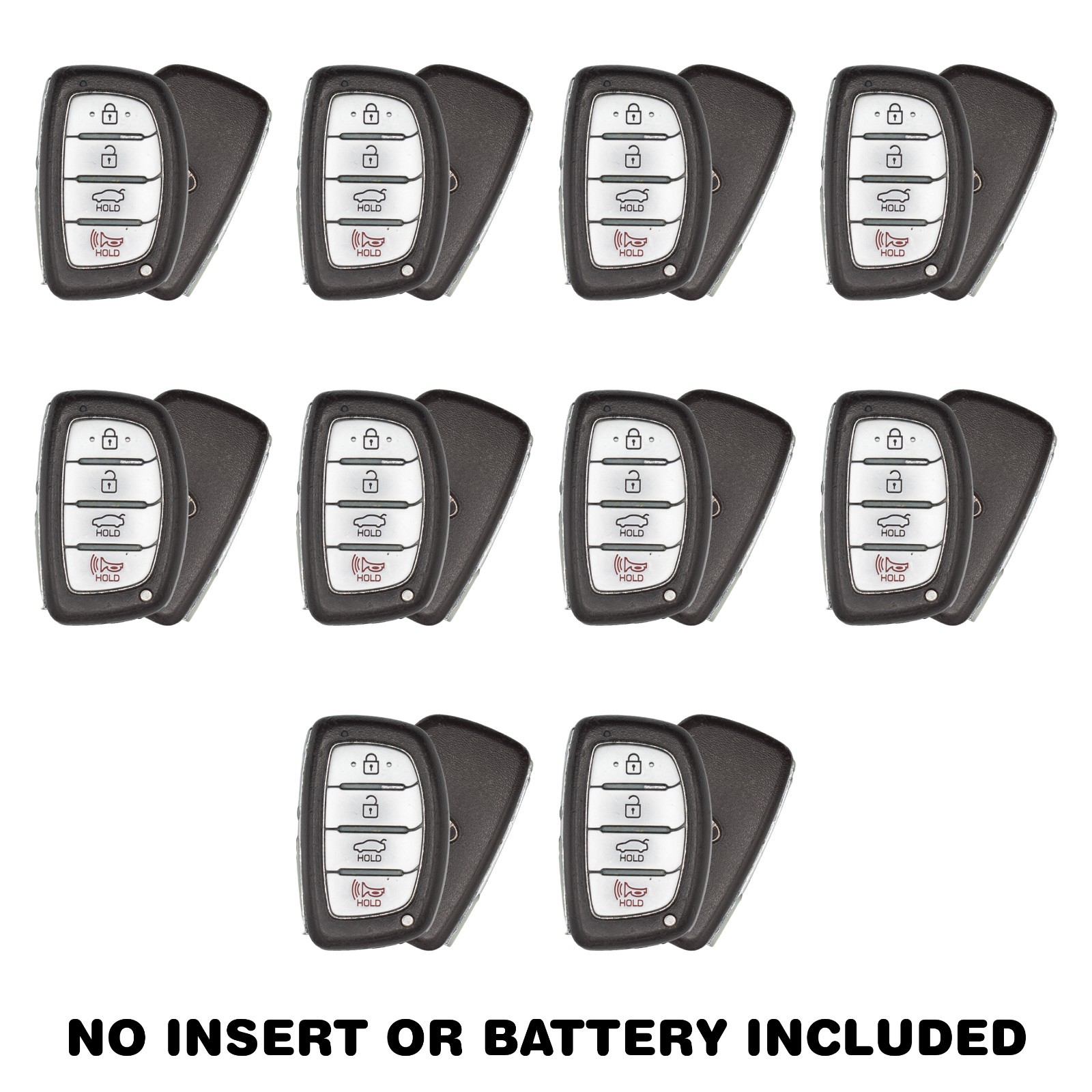 10x Used Remote Key Fob for Hyundai Elantra Smart Key CQOFD00120 95440-F2000