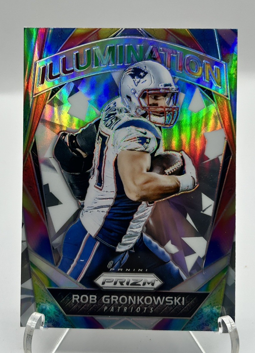 2017 Panini Prizm - Illumination Silver Prizm #5 Rob Gronkowski
